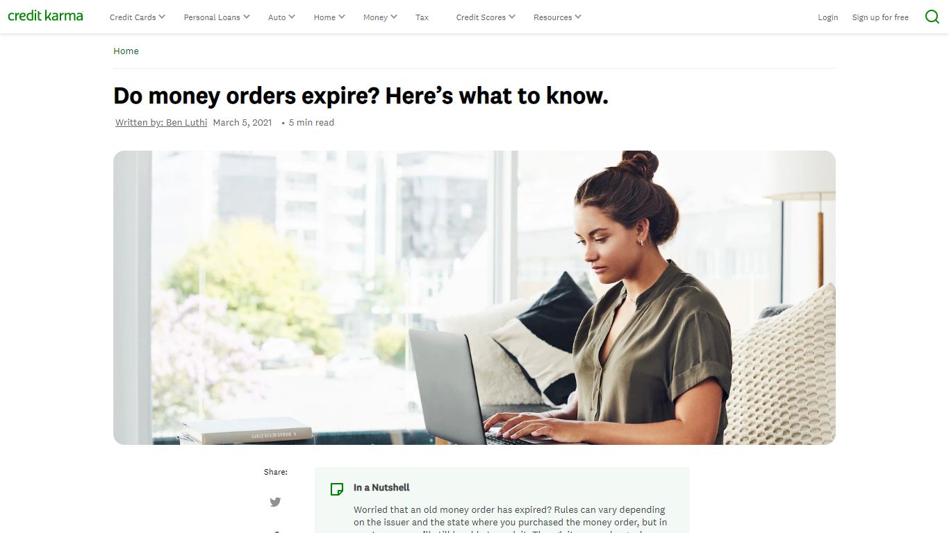 Do Money Orders Expire? Here’s What To Know. | Credit Karma