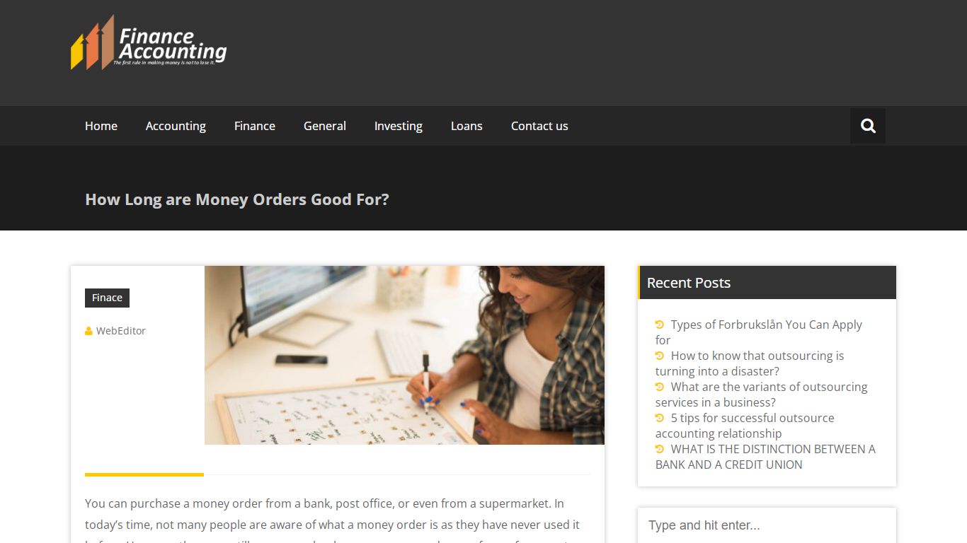 How Long are Money Orders Good For? – Finance Accounting